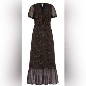 Leith Floral Print Maxi Dress